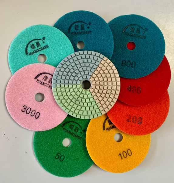 Hc - 16 3Color Ǿ125 gr 1000 Круг полірувальний