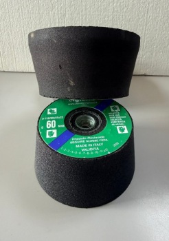 Ø110/90x55x22 gr. 60 Abrasivi cigiesse Абразивна корундова шарошка